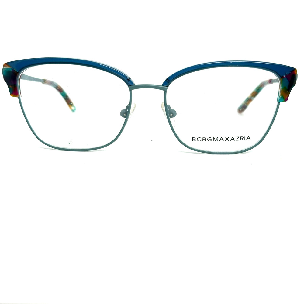 BCBGMAXAZRIA AISLING Blue‎ Teal Eyeglasses Frame 54-16-135mm H20754